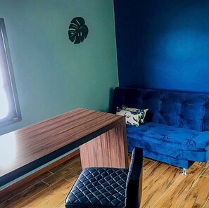 Living area - Solitude Cabin - Shell (Pântano do Sul)