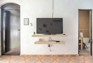 Dusche, Handtücher, Seife, Toilettenpapier