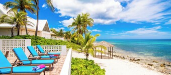 2 private beachfront villas side by side, 5 bedrooms, Rum Point, Grand Cayman!