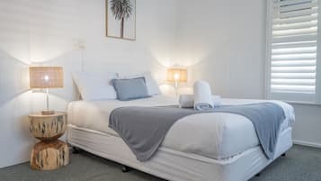 2 soverom, strykejern/-brett, wi-fi (inkludert) og sengetøy