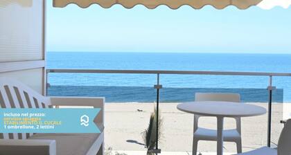 M431 – Marcelli, new two-room apartment in the center facing the sea