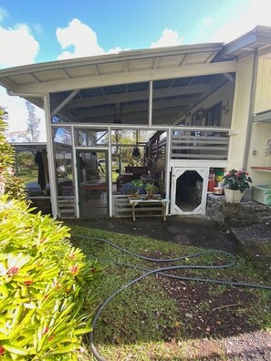 Enceinte de l’hébergement