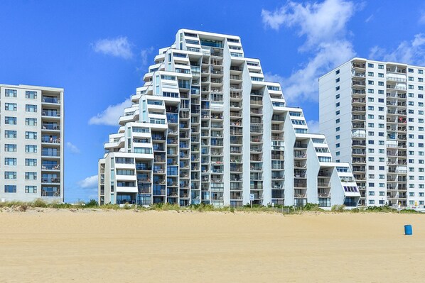 Exterior - Oceanfront 1 Bedroom, 1.5 Bathroom, Sleeps 4 (Ocean City)