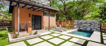 Nature Villa #1 in peaceful natural surrounding and walking distance to beach