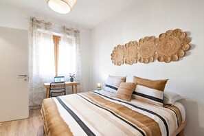 1 多间卧室、WiFi、床单