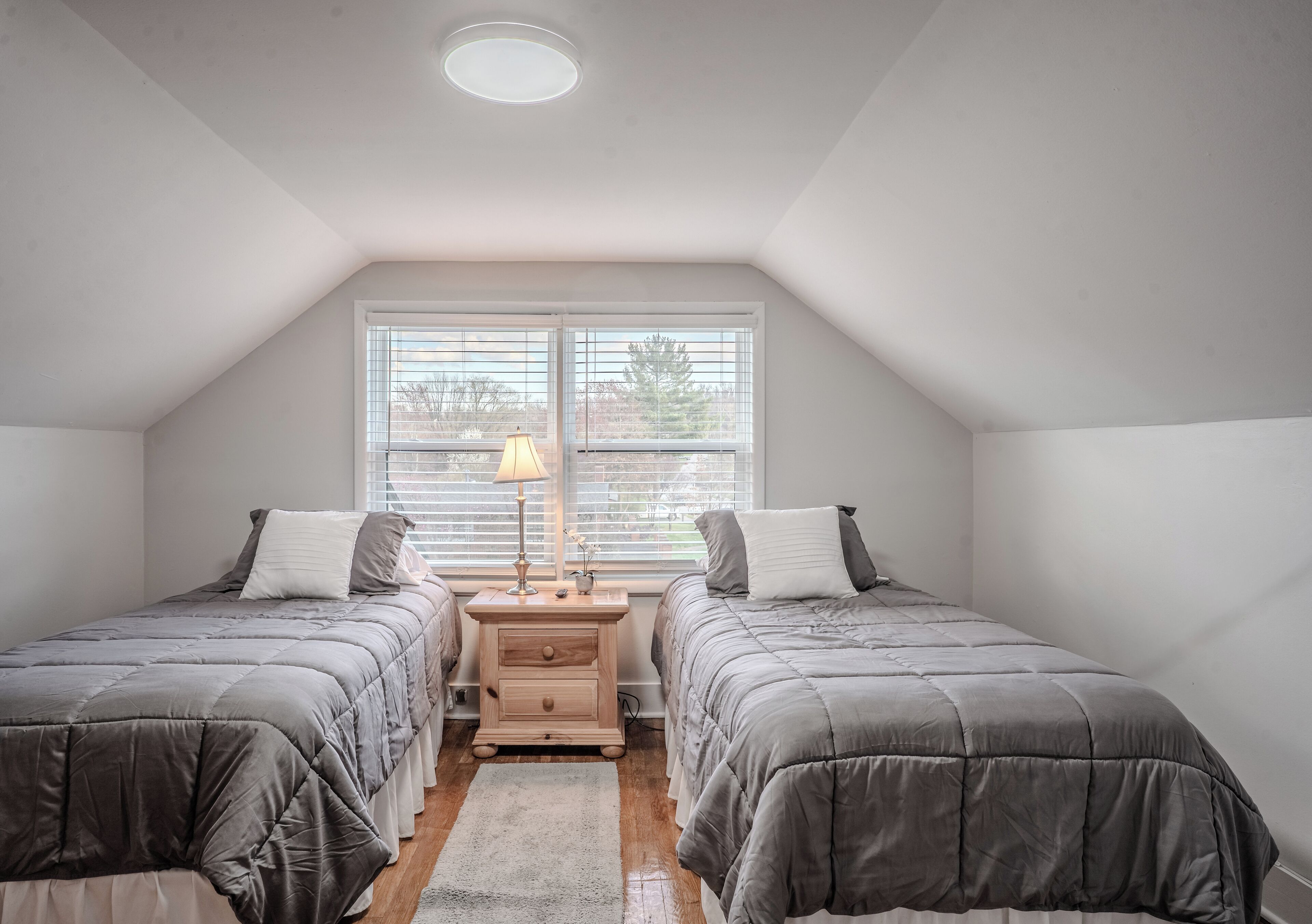 4 habitaciones, escritorio, tabla de planchar con plancha y wifi 