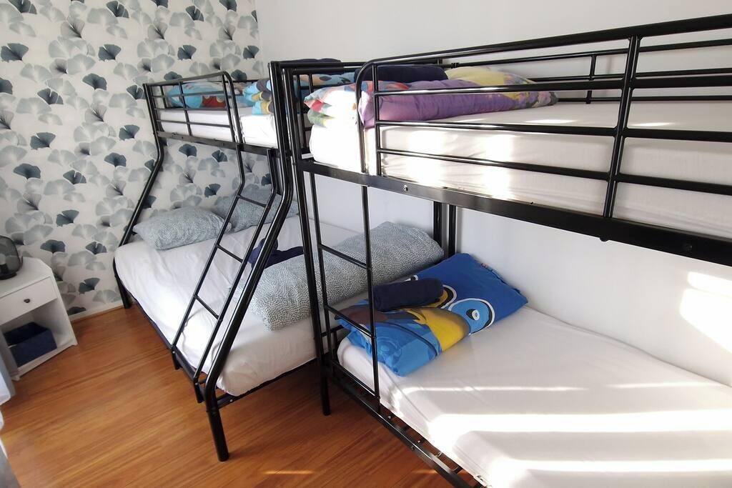 3 bedrooms, iron/ironing board, travel cot, WiFi