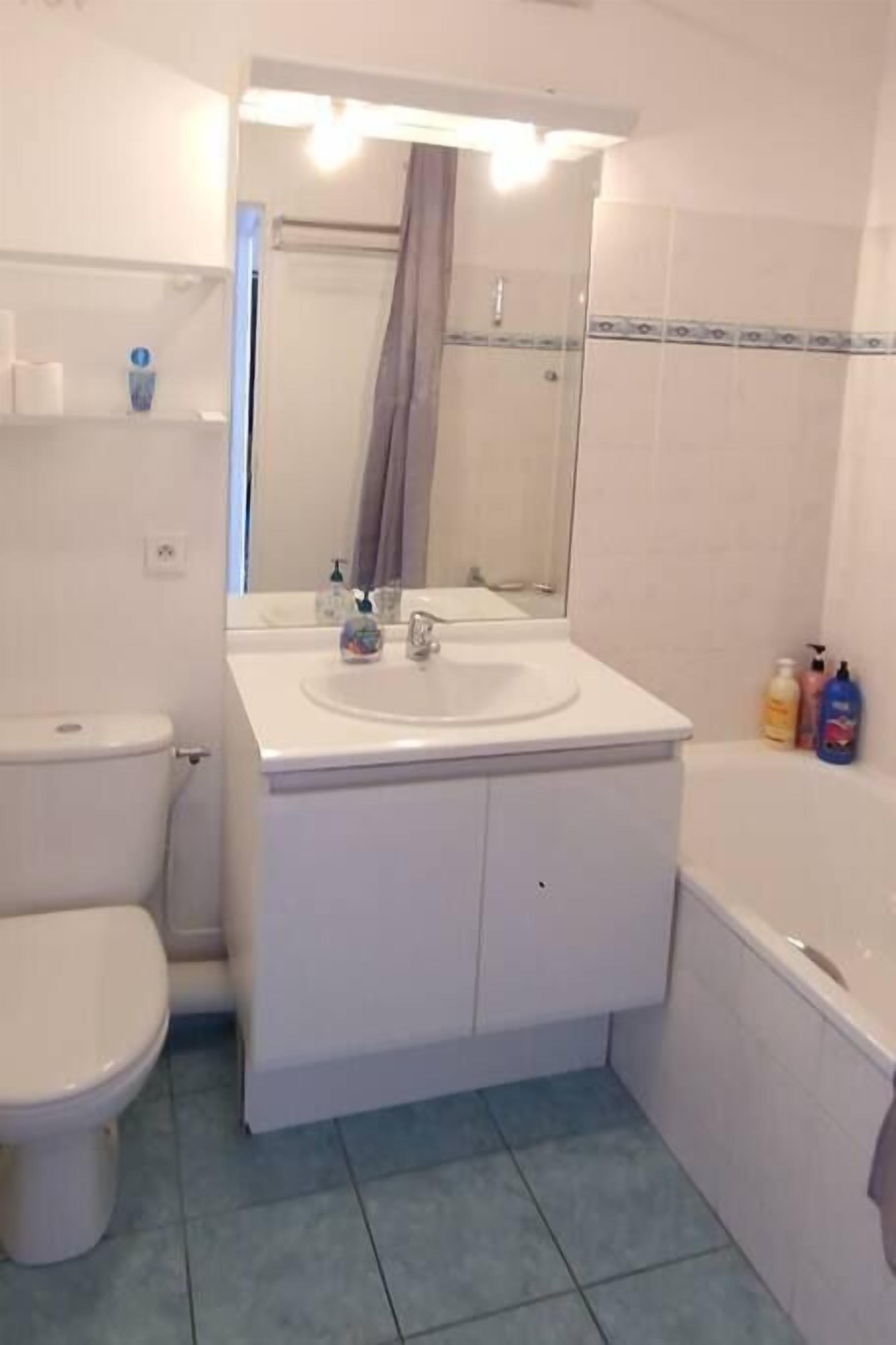 Shower, hair dryer