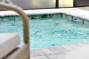 Indoor pool, a heated pool