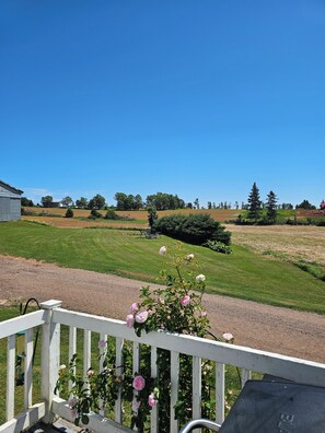 Property grounds - Whispering Meadows Manor is a 4 bedroom 1.5 bath country home (Bonshaw)