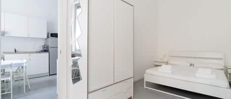 1 間睡房、熨斗/熨衫板、Wi-Fi、床單