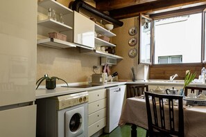 Microwave, dishwasher, toaster