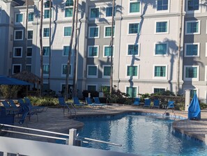 Pool - hotel suite with WiFi, fitness room in brilliant Orlando (Orlando)