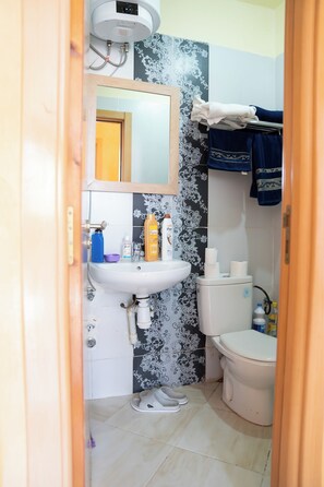 ヘアドライヤー、ビデ、タオル、石鹸