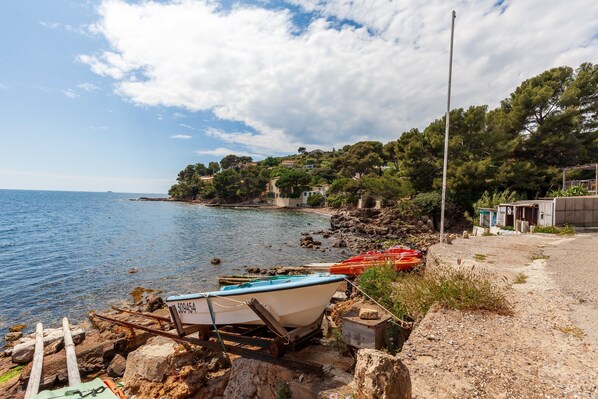 Beach nearby