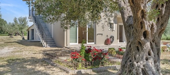 Apartment 'Panagis 1' mit Bergblick, WLAN und Klimaanlage