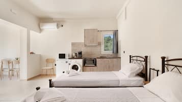 1 Schlafzimmer, Bügeleisen/Bügelbrett, kostenloses WLAN, Bettwäsche