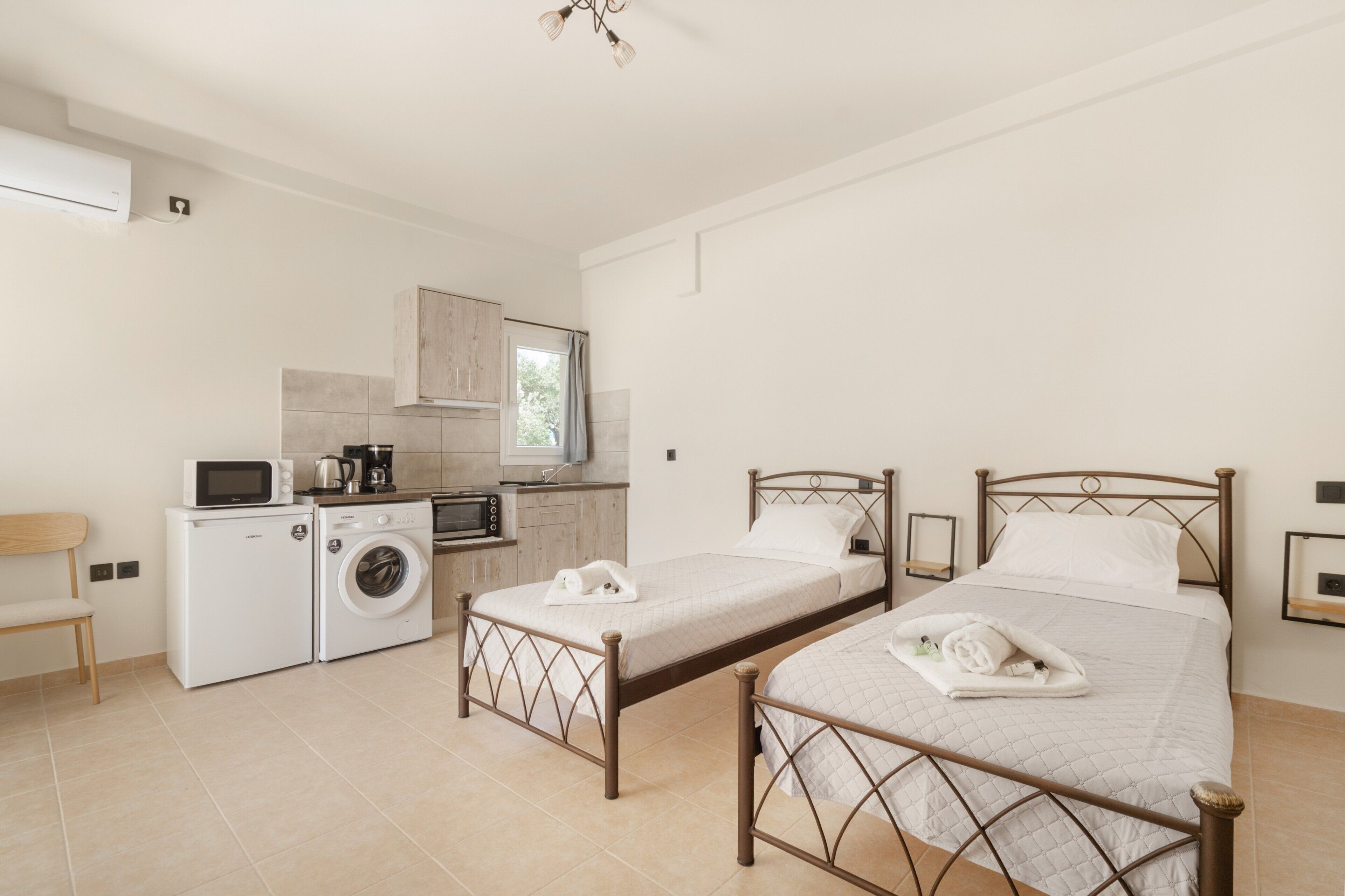 1 sovrum, strykjärn/strykbräda, gratis wi-fi och sängkläder