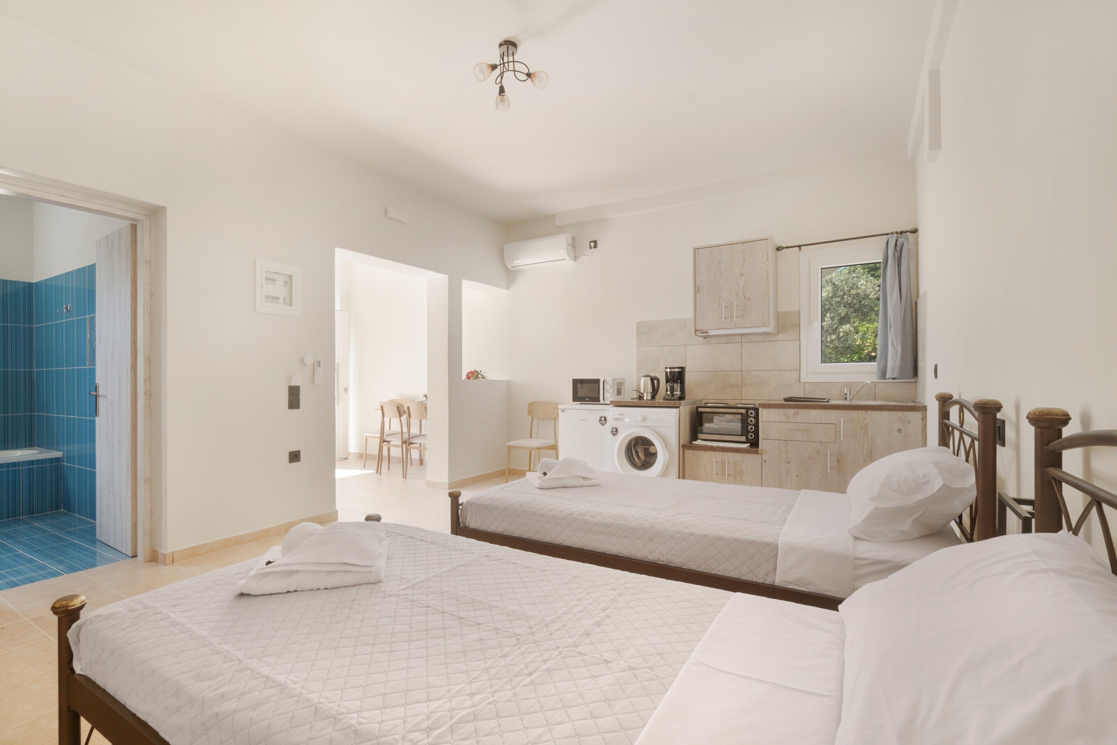 1 多间卧室、熨斗/熨衣板、免费 WiFi、床单