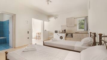 1 Schlafzimmer, Bügeleisen/Bügelbrett, kostenloses WLAN, Bettwäsche