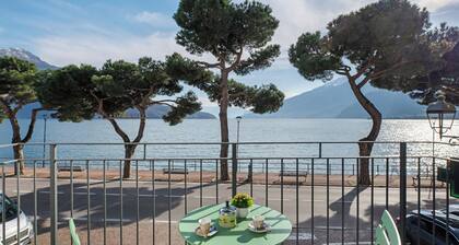 Ferienwohnung 'Domaso' mit Seeblick, Balkon und Wi-Fi