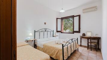 1 camera, Wi-Fi gratuito, lenzuola