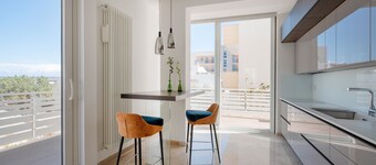 Apartamento 'Luvi Polignano A Mare' con balcón, Wi-Fi y aire acondicionado