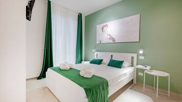 1 camera, Wi-Fi gratuito, lenzuola