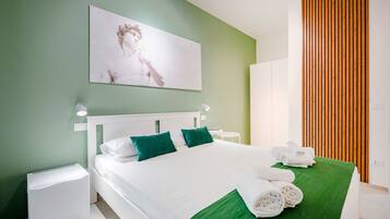 1 Schlafzimmer, kostenloses WLAN, Bettwäsche