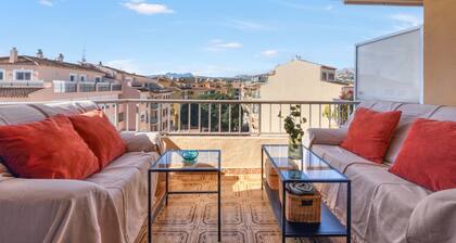 Appartement 'De Moraira' avec vue sur la mer, Wi-Fi et climatisation
