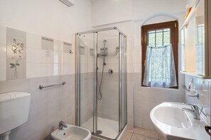 Ducha, toallas