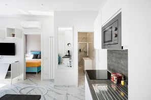 1 Schlafzimmer, Bügeleisen/Bügelbrett, kostenloses WLAN, Bettwäsche