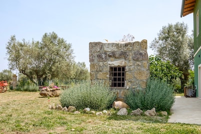 Apartment 'Quercia' with Shared Garden and Air Conditioning