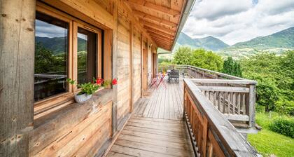 Landhaus 'Côté Giffre' mit Seeblick, privater Terrasse und Wi-Fi