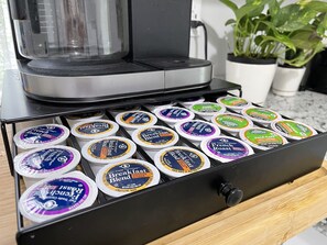 Kaffe och/eller kaffebryggare