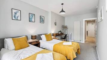 2 bedrooms, iron/ironing board, travel crib, free WiFi
