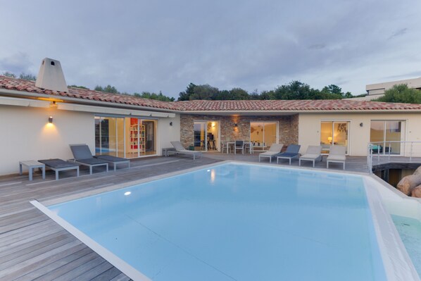 Piscine chauffée