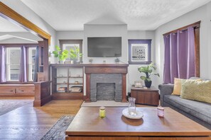 Smart-tv och böcker