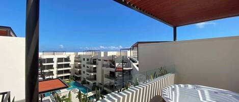 Bain à remous extérieur