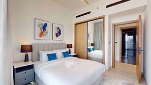 2 chambres, fer et planche à repasser, accès au Wi-Fi (inclus)