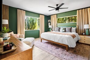 3 bedrooms, desk, iron/ironing board, WiFi