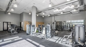 Fitnessbereich