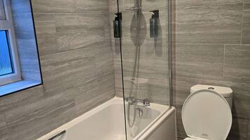 Hair dryer, towels