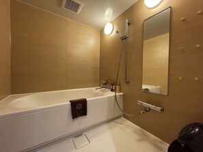 Hair dryer, towels