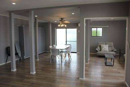 Interior. Staying with a large group on Amami Oshima 1 min / Oshimagun Kagoshima