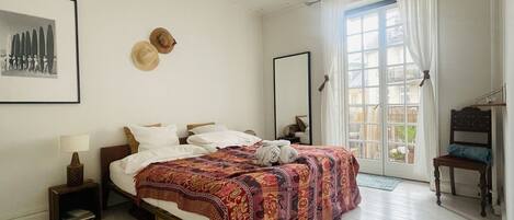 1 bedroom, iron/ironing board, travel crib, free WiFi