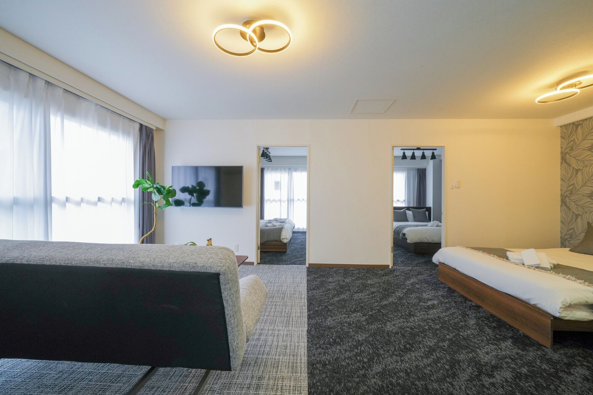 2 sovrum, strykjärn/strykbräda, gratis wi-fi och sängkläder