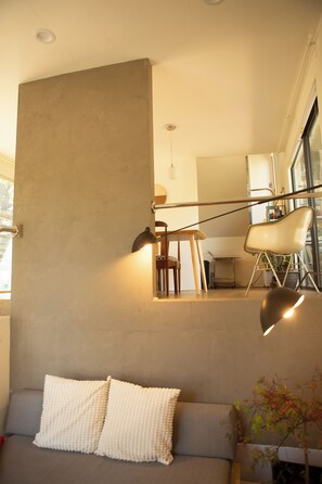 TV connectée, cheminée