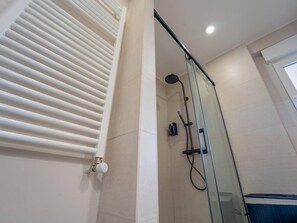 Shower, hair dryer