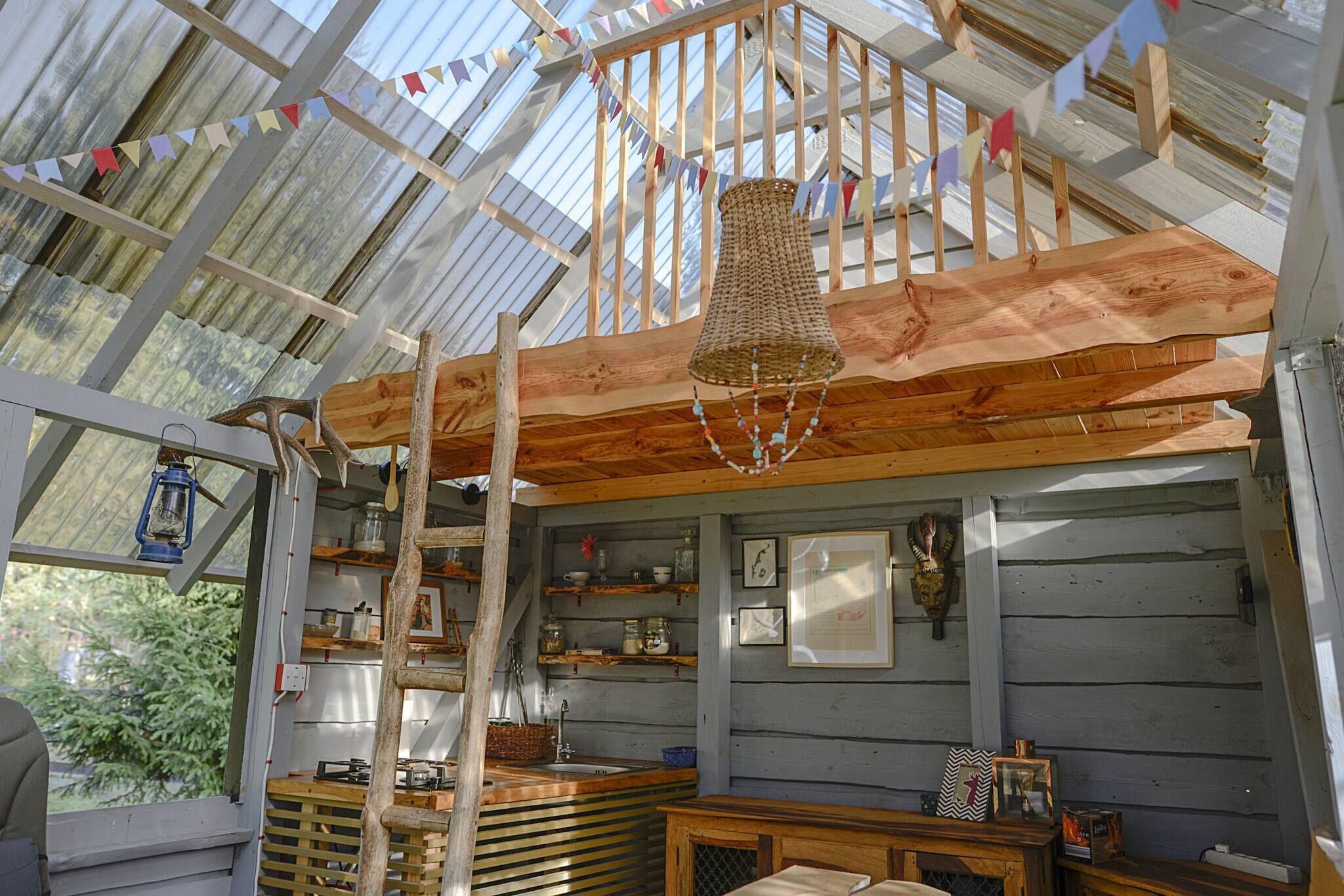 Cabin, 1 Bedroom, Smoking, Sauna | Outdoor dining